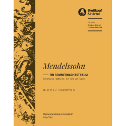 3 STUECKE AUS EIN SOMMER- - Felix Mendelssohn-Bartholdy