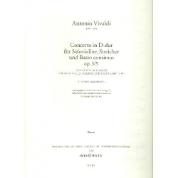 Konzert D-Dur op.3,9 - - Antonio Vivaldi