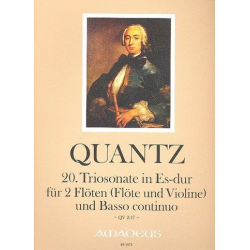 Sonate Es-Dur Nr.20 QV2-17 - für -Johann Joachim Quantz