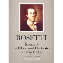Konzert C-Dur Nr.3 RWVC30 für Oboe - Francesco Antonio Rosetti (Rößler)