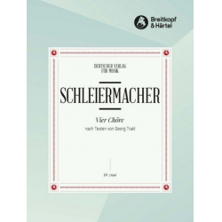 4 Chöre nach Georg Trakl-Text - Steffen Schleiermacher