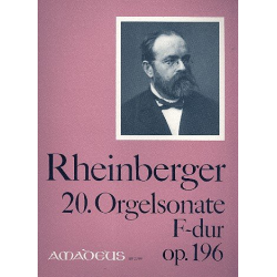 Sonate F-Dur Nr.20 op.196 - - Josef Gabriel Rheinberger
