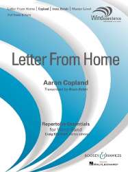 Letter from Home - Aaron Copland / Arr. Brian Belski