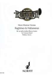 Ragtimes & Habaneras (Partitur) - Hans Werner Henze / Arr. Marcel Wengler