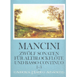 12 Sonaten Band 1 (Nr.1-3) - - Francesco Mancini