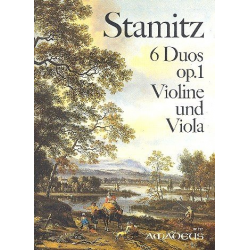 6 Duos op.1 - für Violine und - Anton Stamitz