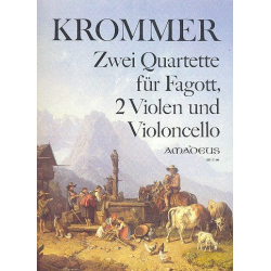 2 Quartette op.46 - für Fagott, -Franz Krommer