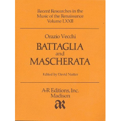 Battaglia and Mascherata - for mixed voices a - Orazio Vecchi