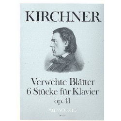 Verwehte Blätter op.41 - - Theodor Kirchner