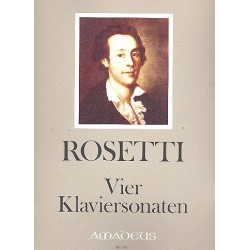 4 Sonaten - für Klavier - Francesco Antonio Rosetti (Rößler)