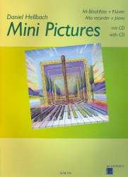 Mini Pictures 1 - Altblockflöte -  Buch + CD - Daniel Hellbach