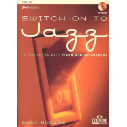 Switch on to Jazz (+CD) - for violin and piano - Andy Rogers