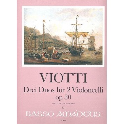 3 Duos op.30 - für 2 Violoncelli - Giovanni Battista Viotti