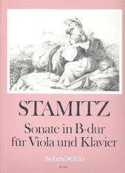 Sonate B-Dur - für Viola und Klavier - Carl Stamitz