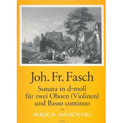 Sonate d-Moll - - Johann Friedrich Fasch