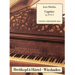 Caprice op.24,3 : für Klavier - Jean Sibelius