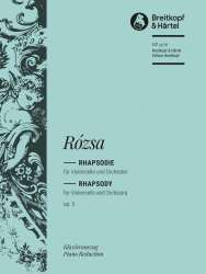 Rhapsodie op.3 für Violoncello - Miklos Rozsa