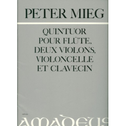 Quintett - für Cembalo, Flöte, - Peter Mieg