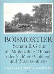 Sonata G-Dur Nr.2 op.34,2 - für - Joseph Bodin de Boismortier