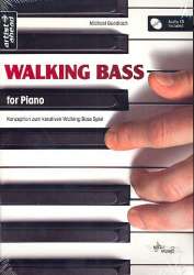 Walking Bass for Piano (+CD) - für Klavier - Michael Gundlach