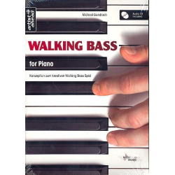 Walking Bass for Piano (+CD) - für Klavier - Michael Gundlach