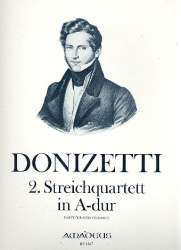 Quartett A-Dur Nr.2 - für Streichquartett - Gaetano Donizetti