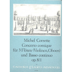 Concerto comique B-Dur op.8,1 - - Michel Corrette