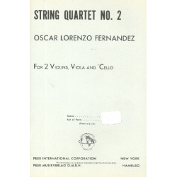 String Quartet no.2 - Oscar Lorenzo Fernandez