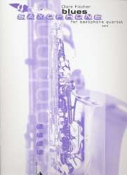Blues saxophone - for 4 saxophones  (SATB) - Clare Fischer