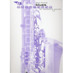 Blues saxophone - for 4 saxophones  (SATB) - Clare Fischer