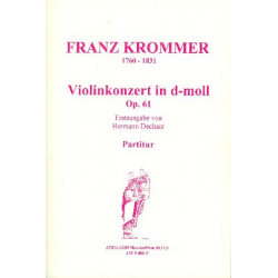 Konzert d-Moll op.61 - - Franz Krommer