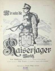 Mir sein die Kaiserjager - Klavier - Karl Mühlberger