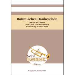 Böhmisches Dankeschön -Uwe-Sören Brandt / Arr.Michael Kuhn