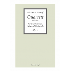 Quartett F-Dur op.7 -Felix Otto Dessoff