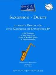 4 leichte Duette für Saxophon, Vol. 1 - Achim Graf Peter Welte