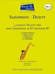 4 leichte Duette für Saxophon, Vol. 2 - Achim Graf Peter Welte