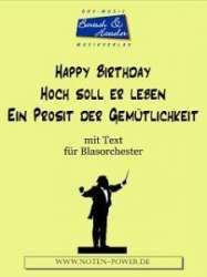 Happy Birthday - Traditional / Arr. Achim Graf Peter Welte