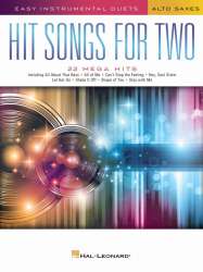 Hit Songs for Two Alto Saxophones - Diverse