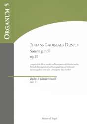 Sonate g-Moll op.10,2 für Klavier - Jan Ladislav Dussek