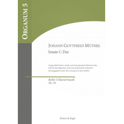 Sonate C-Dur für Klavier -Johann Gottfried Müthel