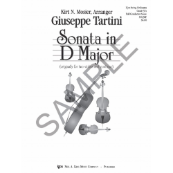 Sonata in D Major -Giuseppe Tartini / Arr.Kirt N. Mosier