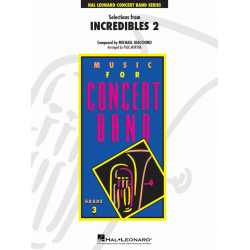 Selections from Incredibles 2 -Michael Giacchino / Arr.Paul Murtha
