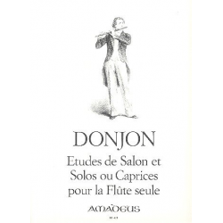 Études de salon et solos ou - Johannes Donjon