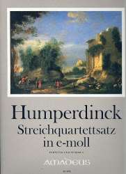 Quartettsatz e-Moll op.posth. - für - Engelbert Humperdinck