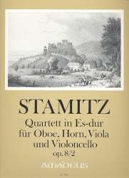 Quartett Es-Dur op.8,2 - für Oboe, - Carl Stamitz