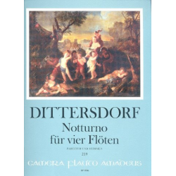 Notturno - für 4 Flöten - Carl Ditters von Dittersdorf