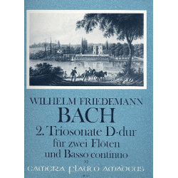 Triosonate D-Dur Nr.2 - für - Wilhelm Friedemann Bach
