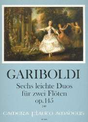 6 leichte Duos op.145 - - Giuseppe Gariboldi
