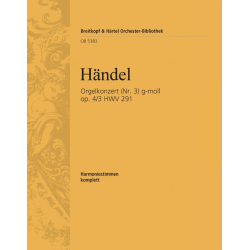 Orgelkonzert op. 4/3 HWV 291 - Georg Friedrich Händel (George Frederic Handel)