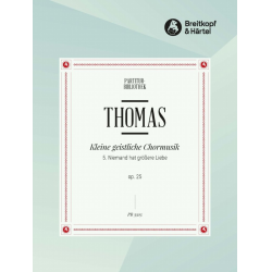 Kleine geistliche Chormusik WK 25 Nr. 5 - Kurt Thomas